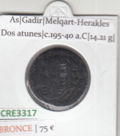 CRE3317 MONEDA ROMANA AS BRONCE VER DESCRIPCION EN FOTO - Keltische Münzen