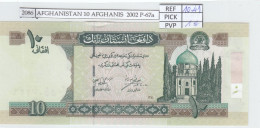 BILLETE AFGHANISTAN 10 AFGHANIS  2002 P-67a - Other - Asia