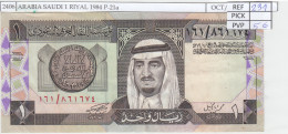 BILLETE ARABIA SAUDI 1 RIYAL 1984 P-21a - Andere - Azië