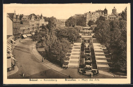 AK Brüssel / Bruxelles, Ansicht Vom Künsteberg  - Brussel (Stad)