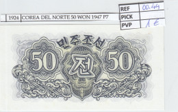 BILLETE COREA  50 WON 1947 P-7b  - Otros – Asia