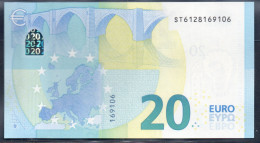 EURO 20  ITALIA  ST  S026  "12"  LAGARDE  UNC - 20 Euro