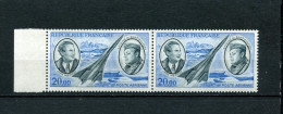 FRANCE 44b PAIRE SE TENANT LUXE NEUF SANS  CHARNIERE - 1960-.... Mint/hinged