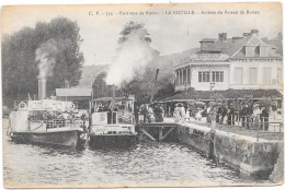 76 - LA BOUILLE - Arrivée Du Bateau De Rouen - Animée - La Bouille