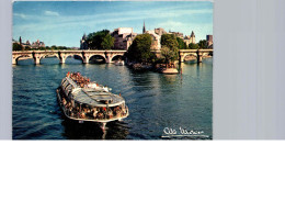 Bateau Mouche Le Vert Galant, Paris, Le Pont Neuf - Otros & Sin Clasificación