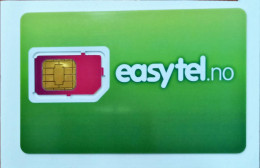 Norway Easytel Gsm  Original Chip Sim Card - Collections