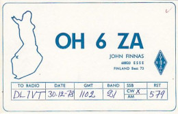 AK 213484 QSL - Finland - Esse - Radio Amateur