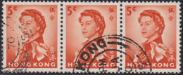 1966 Hong Kong ⵙ Mi:HK 196Yy, Sn:HK 203b, Yt:HK 194a, Sg:HK 222, Queen Elizabeth II - Usati