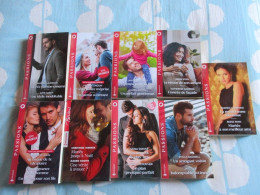 LOT DE 9 LIVRES HARLEQUIN SÉRIE PASSION   ET 4 LIVRES DIVERS - Romantique