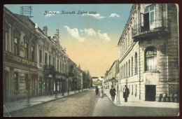 ZSOLNA Old Postcard , Nce Railway Station Pmk. 1915 - Hungary