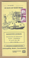 Los Vom 26.05  Werbeprospekt Der Bahn Würzburg 1988 - Lettres & Documents