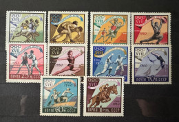 Russia/Russia 1960Yvert 2310-2319 - Unused Stamps