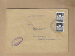 Los Vom 26.05  Briefumschlag Aus Bad Schwartau 1949 - Cartas & Documentos