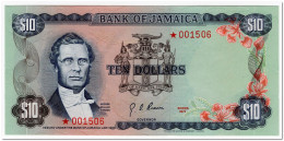 JAMAICA,10 DOLLARS,1977,COLLECTOR SERIES,SPECIMEN,UNC - Jamaica