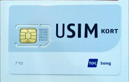 Norway Tdcsong Gsm  Original Chip Sim Card - Collections