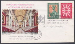 Vatican City 1962 Private FDC 2nd Vatican Ecuminical Council, Pope John XXIII Christianity, Catholic Church, Cover - Covers & Documents