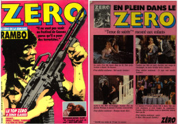 Revue ZERO N° 2 - 1986 - Cavanna, Wolinski, Choron, Willem, Gébé, Etc - QAN - Humour