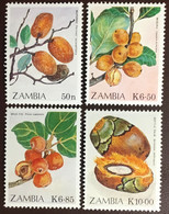 Zambia 1989 Wild Fruits MNH - Obst & Früchte