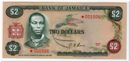 JAMAICA,2 DOLLARS,1977,COLLECTOR SERIES,SPECIMEN,AU-UNC - Jamaica