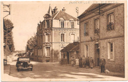 76 - ANGERVILLE LA MARTEL - Le Village - Automobile  + Animée - Sonstige & Ohne Zuordnung