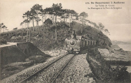 DE DOUARNENEZ à AUDIERNE La Vallée Du Goyen, La Montagne Et Le Pont Souganso. - Trains