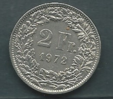 SUISSE : 2 FRANCS 1972 -- PIEB 25302 - 2 Francs