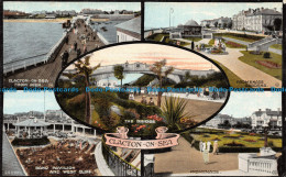 R139442 Clacton On Sea. Valentines Colourtone Series. Multi View - Monde