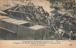 CATASTROPHE DE MELUN - 4 Novembre 1913,le Rapide N°2 De Marseille Tamponne Le Train-Poste (ELD éditeur). - Trains