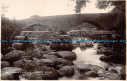 R139497 8811. Clapper Bridge And County Bridge. Dartmeet. Donlion Series. RP - Monde