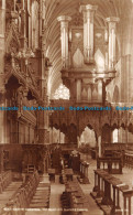 R139514 4295. Exeter Cathedral. The Organ And Bishops Throne. Judges - Mundo