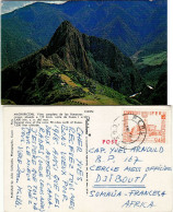 PERU 1968 POSTCARD SENT FROM CUZCO TO DJIBOUTI - Perù