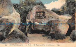 R138935 Fontainebleau. La Foret. Le Rocher De Milet Et De Rousseau. LL. Levy Fil - Mundo