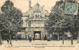 54 - Nancy - Porte De La Citadelle (1598), Surmontée D'une Statue Du Duc Charles III, Fondateur De La Ville-Neuve, Par V - Nancy