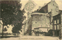 Reproduction CPA - 07 Tournon - Le Château - La Belle Epoque - CPM Format CPA - Carte Neuve - Voir Scans Recto-Verso - Tournon