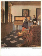Art - Peinture - Johannes Vermeer - Die Musikstunde - CPM - Voir Scans Recto-Verso - Paintings
