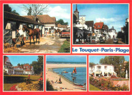 62 - Le Touquet - Multivues - Chevaux - CPM - Voir Scans Recto-Verso - Le Touquet