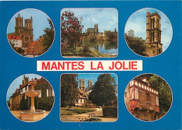 78 - Mantes La Jolie - Multivues - CPM - Carte Neuve - Voir Scans Recto-Verso - Mantes La Jolie