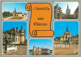 60 - Chantilly - Le Château - Multivues - Carte Neuve - CPM - Voir Scans Recto-Verso - Chantilly