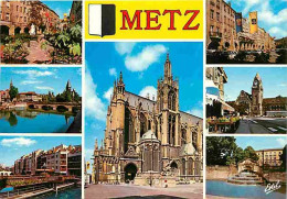 57 - Metz - Multivues - Automobiles - Blasons - CPM - Voir Scans Recto-Verso - Metz