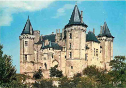 49 - Saumur - Le Château - L'entrée Et, Au Premier Plan, Les Tours Ouest Et Sud - Carte Neuve - CPM - Voir Scans Recto-V - Saumur