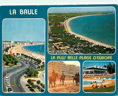 44 - La Baule - Multivues - Automobiles - Chevaux - Piscine - CPM - Voir Scans Recto-Verso - La Baule-Escoublac