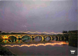 31 - Toulouse - Le Pont Neuf Illuminé La Nuit - CPM - Voir Scans Recto-Verso - Toulouse