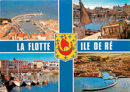 17 - Ile De Ré - La Flotte En Ré - Multivues - Bateaux - Flamme Postale - CPM - Voir Scans Recto-Verso - Ile De Ré