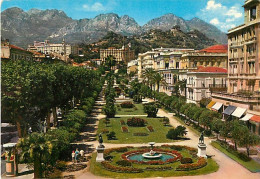 06 - Menton - Les Grands Jardins. Les Hôtels - CPM - Carte Neuve - Voir Scans Recto-Verso - Menton