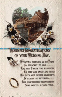 R138510 Warmest Congratulations On Your Wedding Day. My Loving Thoughts Go Out T - Mundo