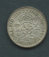 Pièce  Monnaie, Grande-Bretagne, George VI, Florin, Two Shillings, 1946,  Argent-- PIEB 25305 - J. 1 Florin / 2 Shillings