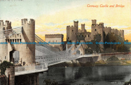 R138964 Conway Castle And Bridge. Valentines Series. 1910 - Mundo