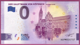 0-Euro XEPM 03 2023 DER HAUPTMANN VON KÖPENICK - UND SEINE GARDE - Essais Privés / Non-officiels