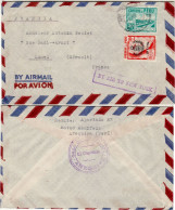PERU 1947 AIRMAIL LETTER SENT FROM AREQUIPA TO LUNEL - Pérou
