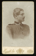 HUNGARY PÉCS 1890. Ca. Soldier CDV  Vintage Photo - Ancianas (antes De 1900)